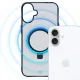 3Mk Protection Smoke Case Mag&Stand vāciņš Apple iPhone 16, Melns
