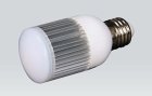 LED Spuldze E27 7W 2700K Silti Balta Gaisma 500lm