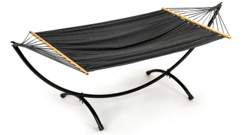 MultiGarden dārza šūpuļtīkls ar statīvu 296x120 cm, 150 kg