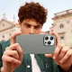 Чехол Tech‑Protect Silicone MagSafe для iPhone 17 Pro Max — серый
