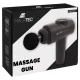 Массажный пистолет Malatec 00023642 с 8 насадками, черный