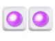 Беспроводные RGB LED ночные лампы с пультом – 2 шт.