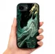 Tech-Protect Lamano MagSafe vāciņš iPhone 16e / 17e, Black and Green