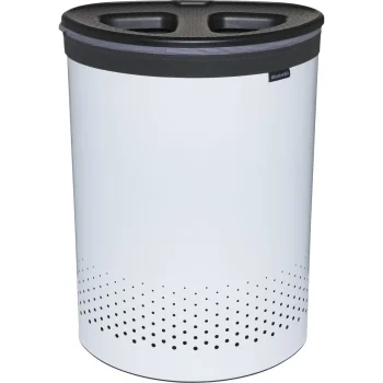 Корзина для белья Brabantia 55 л, темно-серая / белая