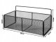 Hanging Metal Basket Organiser Shelf for Kitchen or Bathroom