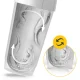 4FIZJO Ultra Sports Shaker Bottle 700 ml, White/Blue