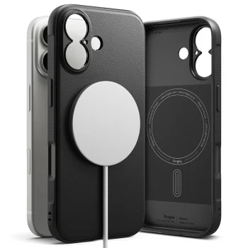 Ringke Onyx Magnētiskais MagSafe maciņš iPhone 17 - Melns | Magnetic Phone Case Cover Black