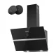 IsEasy TV1360D4-CC-I2 tvaika nosūcējs 60 cm, melns