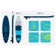 Neo-Sport Aquasurf SUP dēlis 320 x 84 x 15 cm, 170206