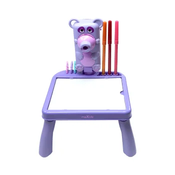 Kids Trace and Draw Projector Table Maxlife MXDP-100, purple