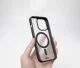 LAUT Huex Protect korpuss ar MagSafe priekš iPhone 15 Pro Max - melns | case with for black