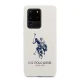 Чехол US Polo Silicone Collection для Samsung Galaxy S20 Ultra - белый
