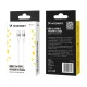 Кабель Wozinsky WSTCC1 USB-C - USB-C 65W PD, 1 м - Белый