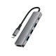 USB-хаб Acefast J16 5-в-1 USB-C с HDMI 4K 60Hz и PD 90W, Серый