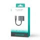 Joyroom SY-L02 2-in-1 Lightning audio un uzlādes adapteris, melns