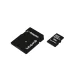 Atmiņas karte GoodRam 16GB microSDHC Class 10 UHS-I ar adapteri, melna