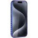 Чехол Audi IML Big Logo MagSafe для iPhone 15 Pro, синий