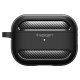 Apple Airpods Pro 1 / 2 Spigen Rugged Armor Case Cover, Black | Чехол Кейс Бампер Обложка для...