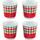 Набор чашек для эспрессо Bialetti Biccherini Tricolore, 4 шт.