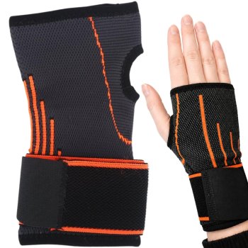 Elastic Wrist Brace with Thumb Hole