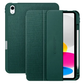 Чехол-книжка Tech-Protect SC Pen Canvas для iPad 10.9" (2022) / 11" (2025) - зеленый