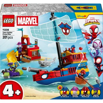 Конструктор LEGO Marvel 11208 Team Spidey Pirate Ship