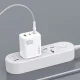 Dudao A29C 65W GaN tīkla lādētājs un USB-C kabelis, balts
