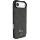 Чехол Guess 4G Strap Triangle Logo MagSafe для iPhone 17 Air, Черный