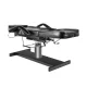 Hidrauliskais kosmetoloģijas krēsls Activeshop A-210C Pedi, melns