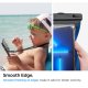 Spigen A601 Universal Waterproof Bag Case Cover 2-pack, Black | Universāls Ūdensnecaurlaidīgs Telefona Maciņš...