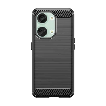 Силиконовый чехол Carbon Case для OnePlus Ace 2V / Nord 3 - черный