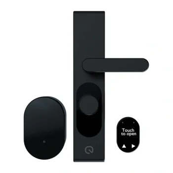 Viedā durvju slēdzene Shelly LOQED Touch 2S, Bluetooth, Wi-Fi, melna