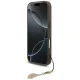 Guess iPhone 17 Pro vāciņš 4G Charms Collection MagSafe, brūns