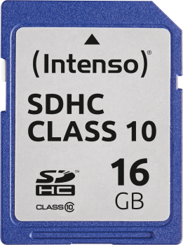 Intenso 16 GB SDXC Memory Card (Class 10 40 MB/s read)| Fotoaparātu Atmiņas karte