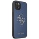 Guess iPhone 13 mini vāciņš Saffiano Zils