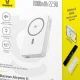 Baseus Airpow II 10000mAh Qi2 Power Bank ar MagSafe 22.5W + Simple Series USB-C kabelis (30cm) - Balts | With Cable...