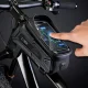 Велосумка Tech-Protect V2 с отделением для телефона 1.2l, черная