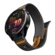 Ремешок Spigen Athlex Air для Garmin 22 мм Quick Release, черно-оранжевый