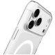 Uniq Airsuit Magclick Charging vāciņš iPhone 18 Pro Max / 17 Pro Max, caurspīdīgs
