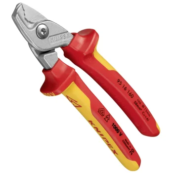 Kabeļu šķēres KNIPEX StepCut 95 16 160, 160 mm