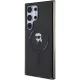 Karl Lagerfeld IML Ikonik MagSafe Case for Samsung Galaxy S24 Ultra, Black