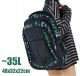Gotel K403L ūdensnecaurlaidīga mugursoma 35L, melna