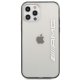 Чехол Mercedes AMG Metallic Painted для iPhone 12 Pro Max, прозрачный/черный
