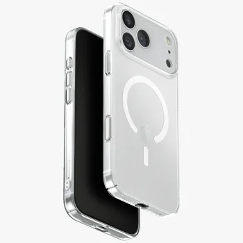Uniq iPhone 17 Pro Max vāciņš Airsuit Magclick Charging, caurspīdīgs