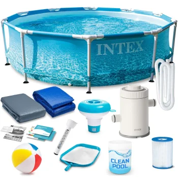 Karkasa baseins Intex 28208 305 x 76 cm ar sūkni un piederumiem