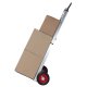 Folding aluminium hand truck with telescopic handle, 90 kg