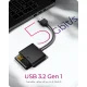 Icy Box IB-CR301-U3 USB 3.0 atmiņas karšu lasītājs, melns