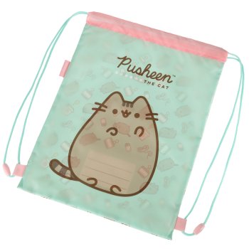 Pusheen Mint bērnu sporta apavu soma