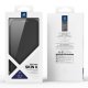 Dux Ducis iPhone 17 Air atverams vāciņš maciņš grāmatiņa Skin X Pro MagSafe, melns