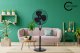 Carruzzo Floor Standing Fan with Remote Control - 40W, Black